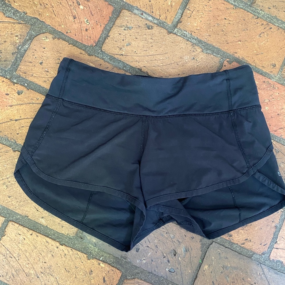 Black lululemon shorts